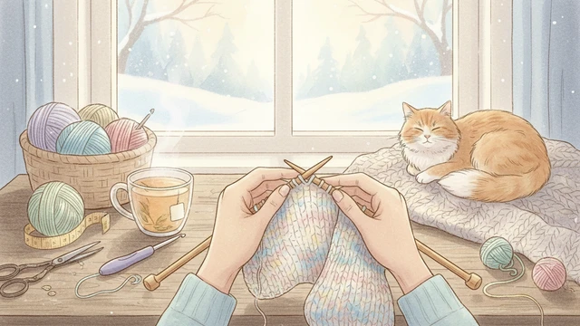 Вязание как антистресс: спокойный ритм, быстрый результат и красивая вещь