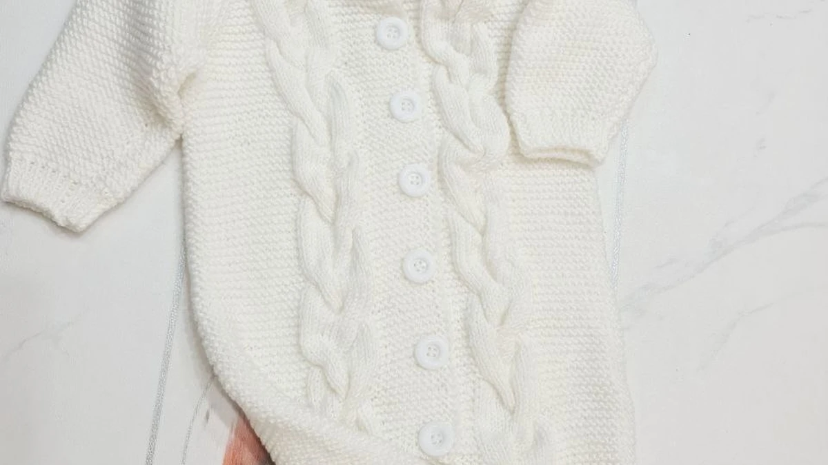 Комбинезон "Белый Зайчонок" 🐰