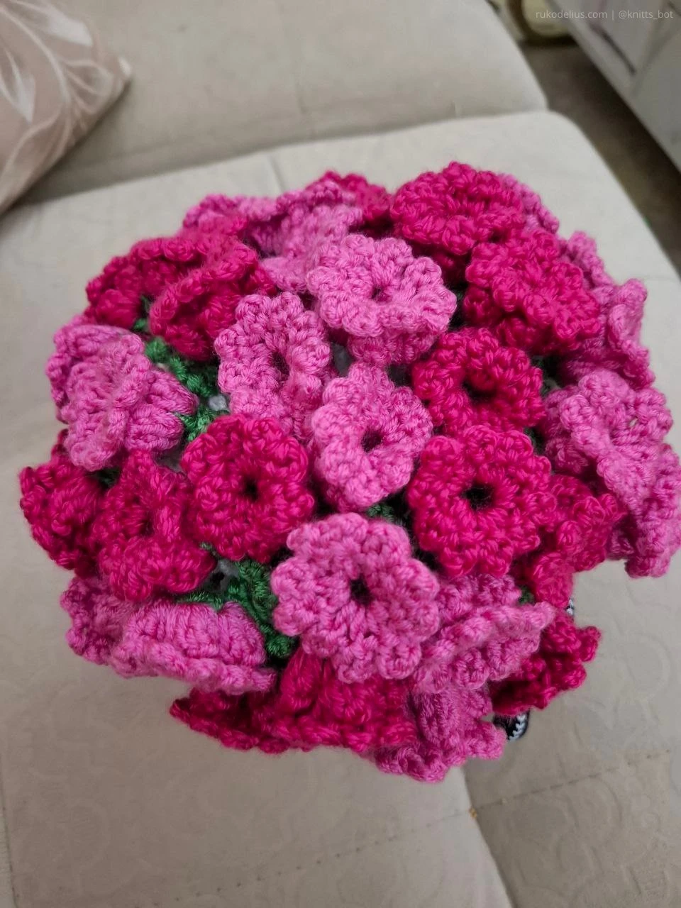 Малиновый букет 🌺