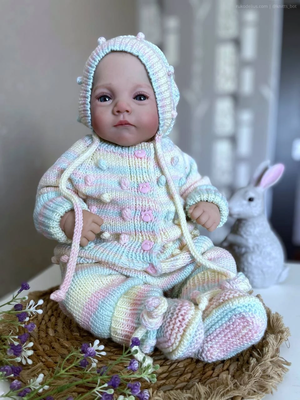 Пастельный Зайчонок 🐰