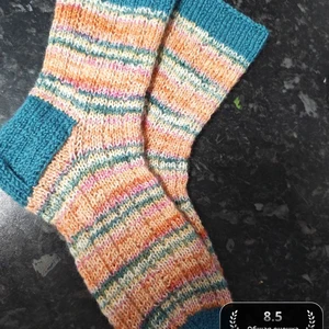 Полосатый мандаринчик 🧦