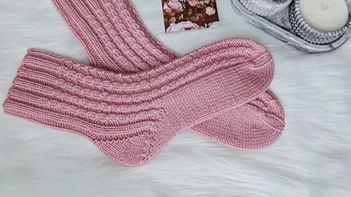 Розовый Зефирчик 🧦