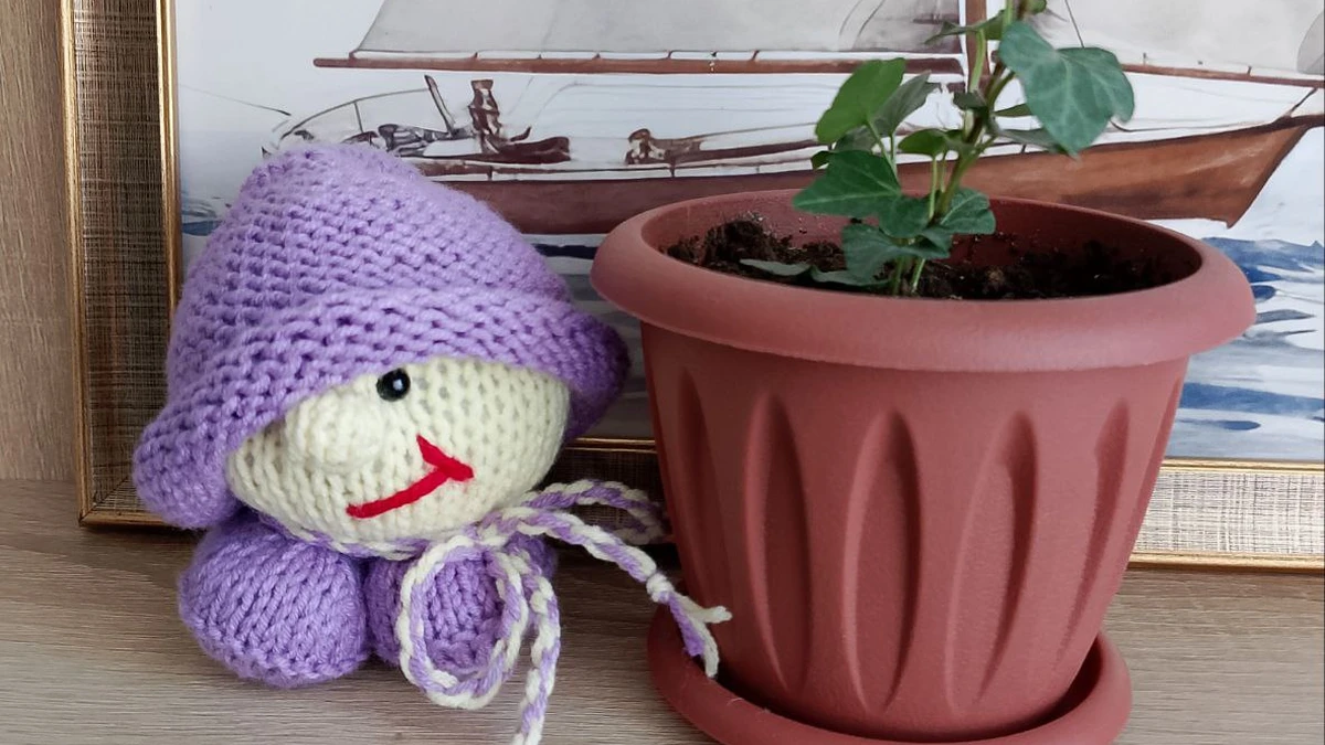 Сиреневый гномик 🧚