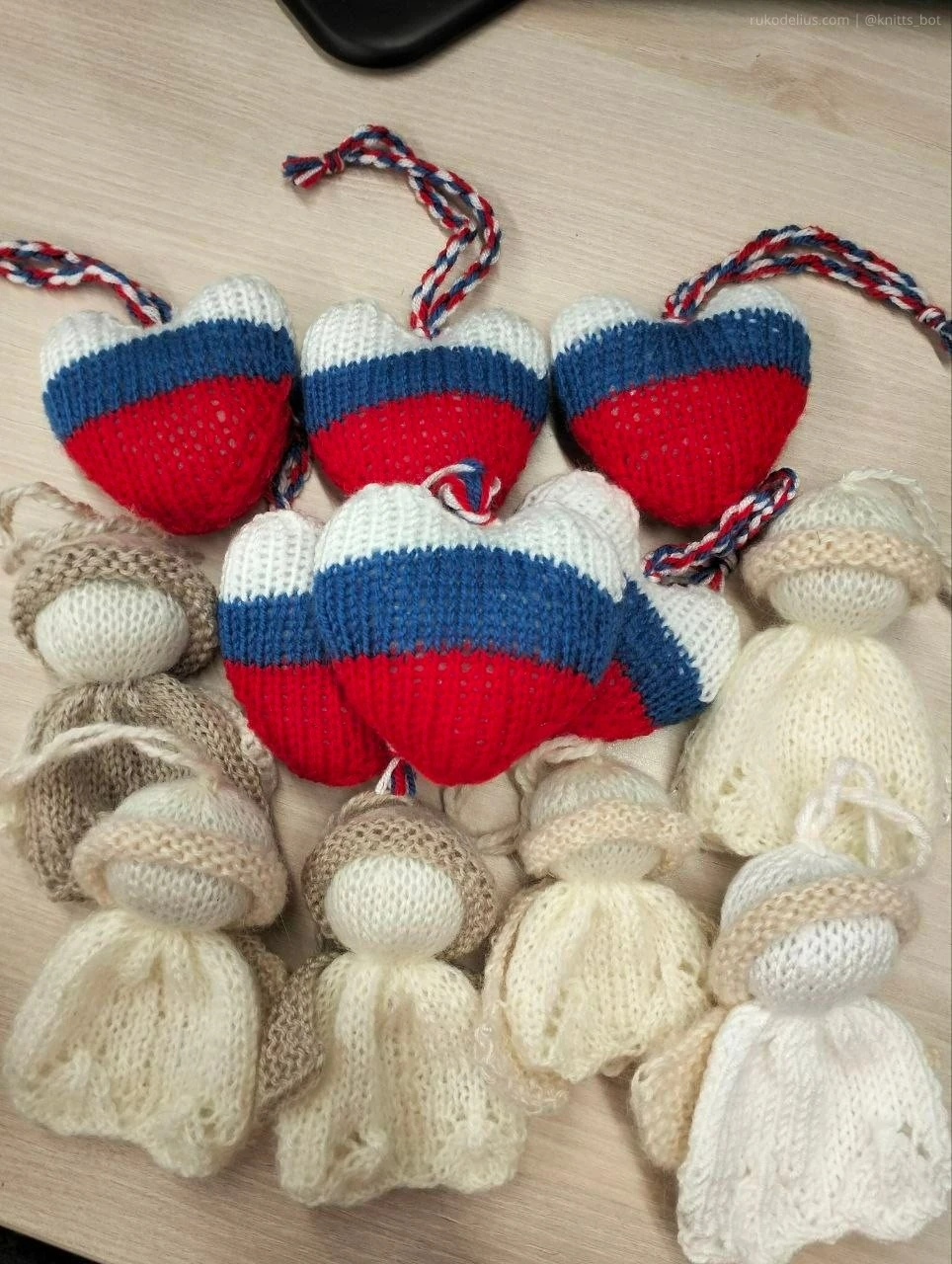 Триколорные Сердца ❤️