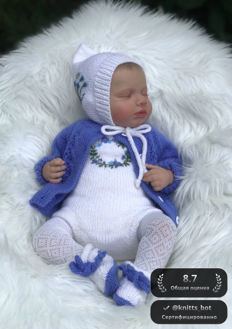 Васильковый ангелочек 🌸