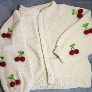 Вишнёвый кардиганчик 🍒
