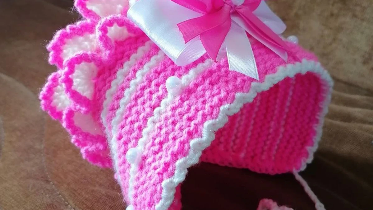 Зефирный чепчик 🎀